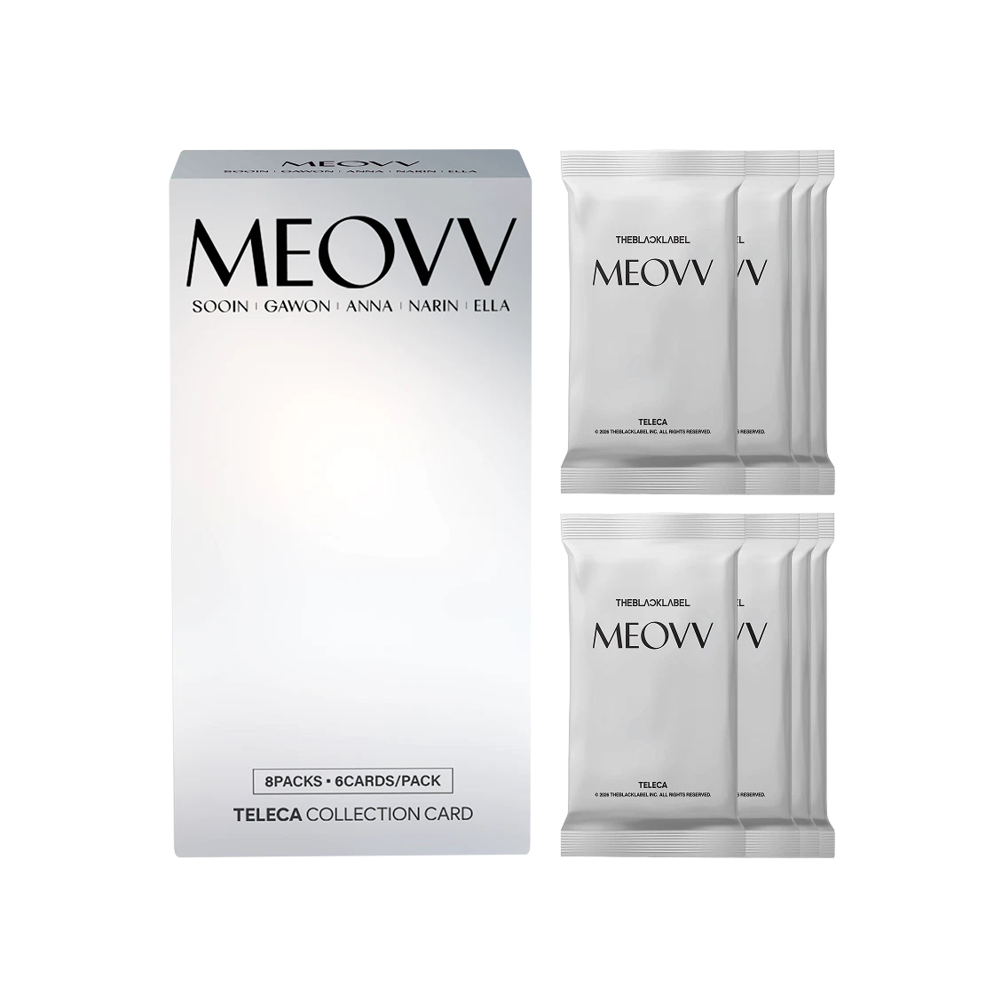 MEOVV Official Trading Card Fan Box — TELECA Collection Card [Pre-Order]